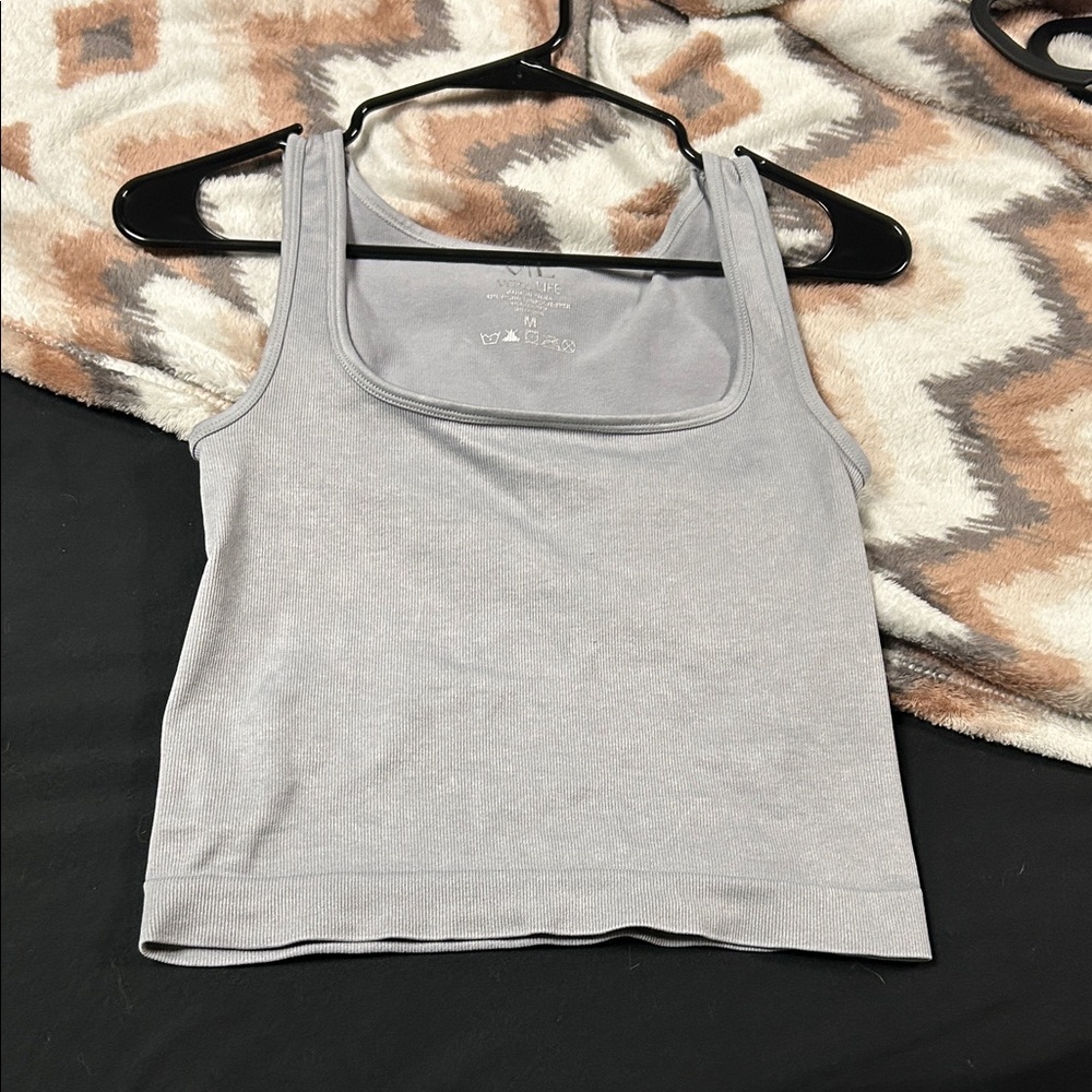Gray Tank Top